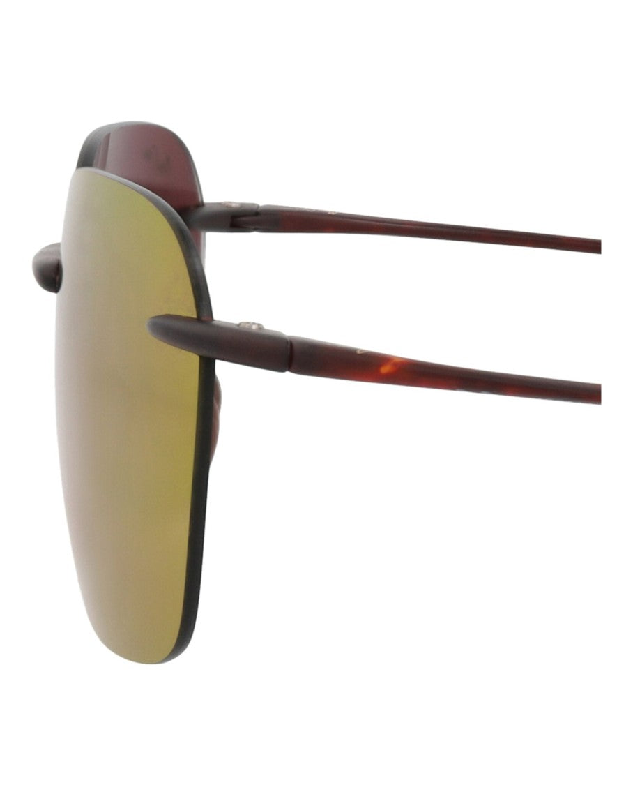 Maui Jim Square-Frame Injection Sunglasses With Polarized Gradient Lenses