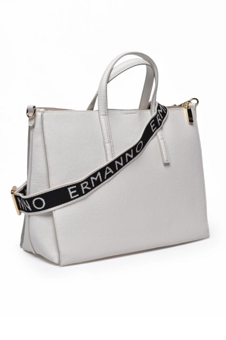 Ermanno Firenze Tote Tiara - White