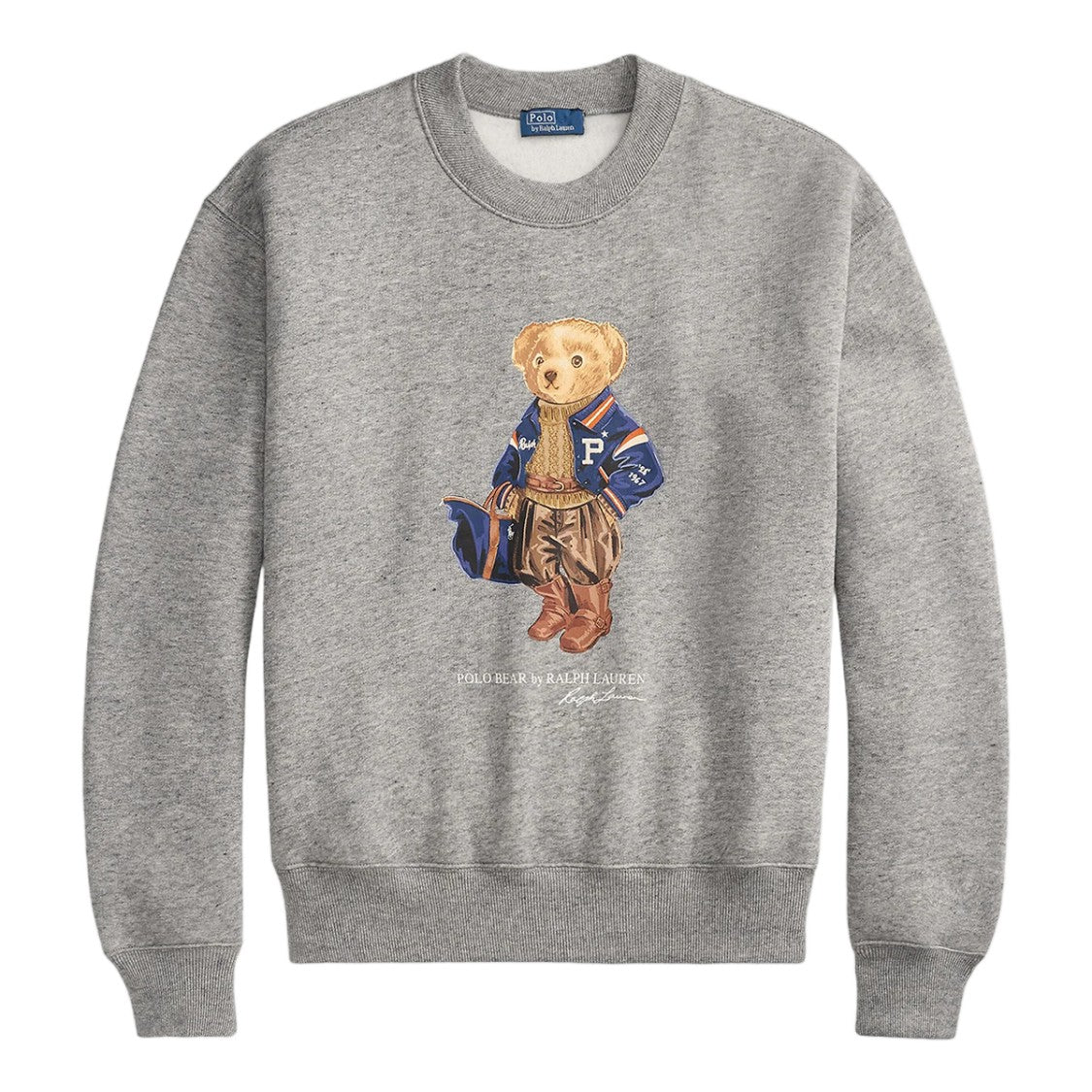 Polo Ralph Lauren Varsity Bear Graphic Crewneck Sweater