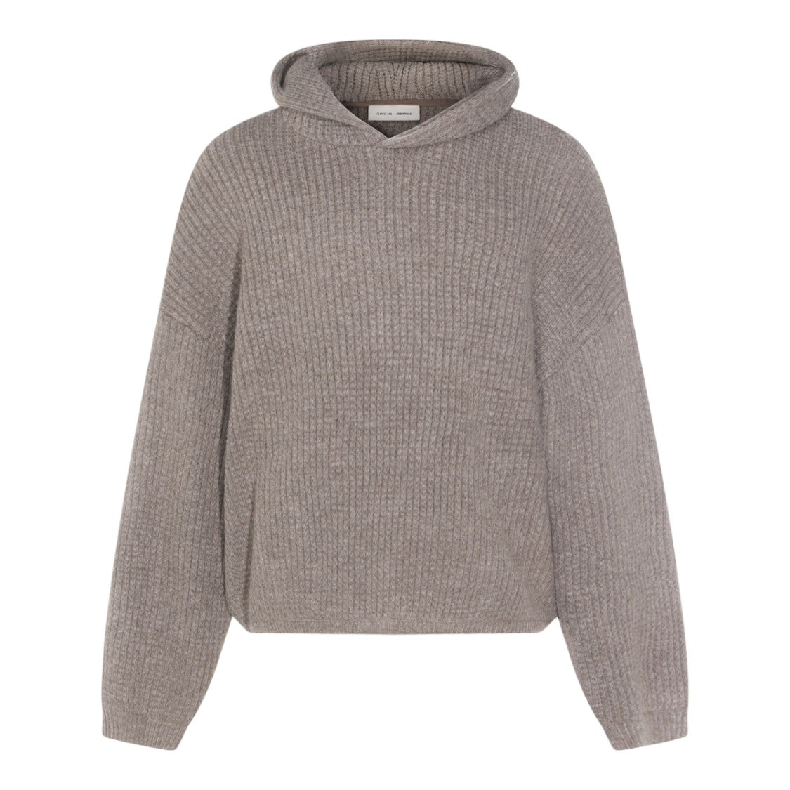 Fear Of God Ribbed Knit Sweater With Hood