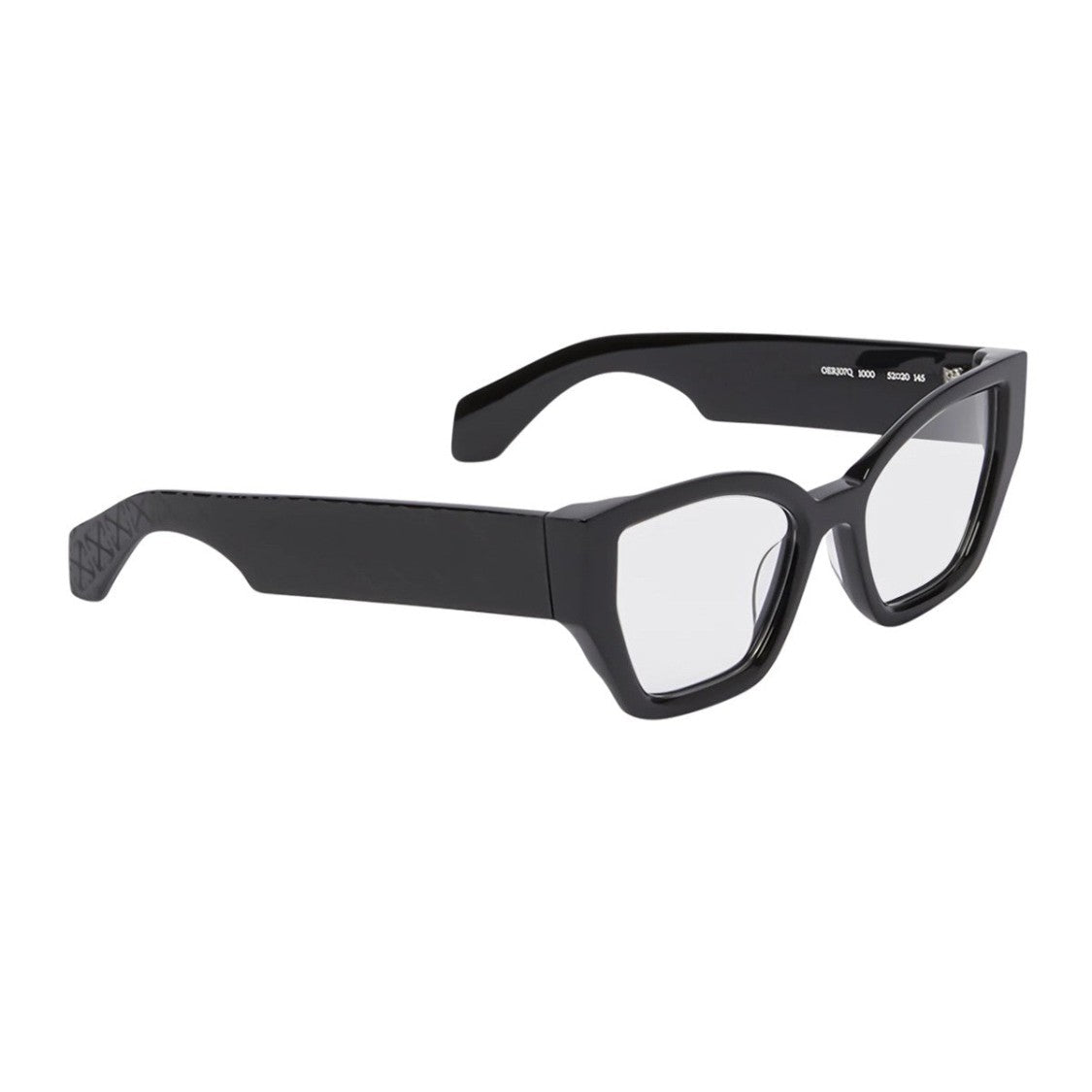 Off-White Black Style 7Q Acetate Square Sunglasses