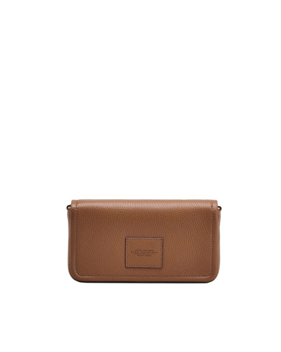 Marc Jacobs Pebbled Leather Mini Shoulder Bag With Adjustable Strap