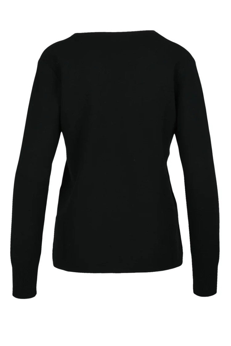 Max Mara Poker Sweater - Black