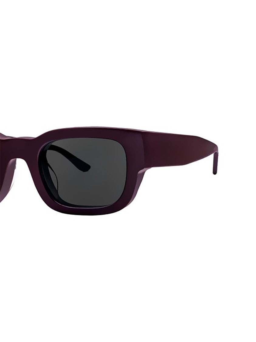 Thierry Lasry Purple Foxxxy Rectangular Bold Sunglasses