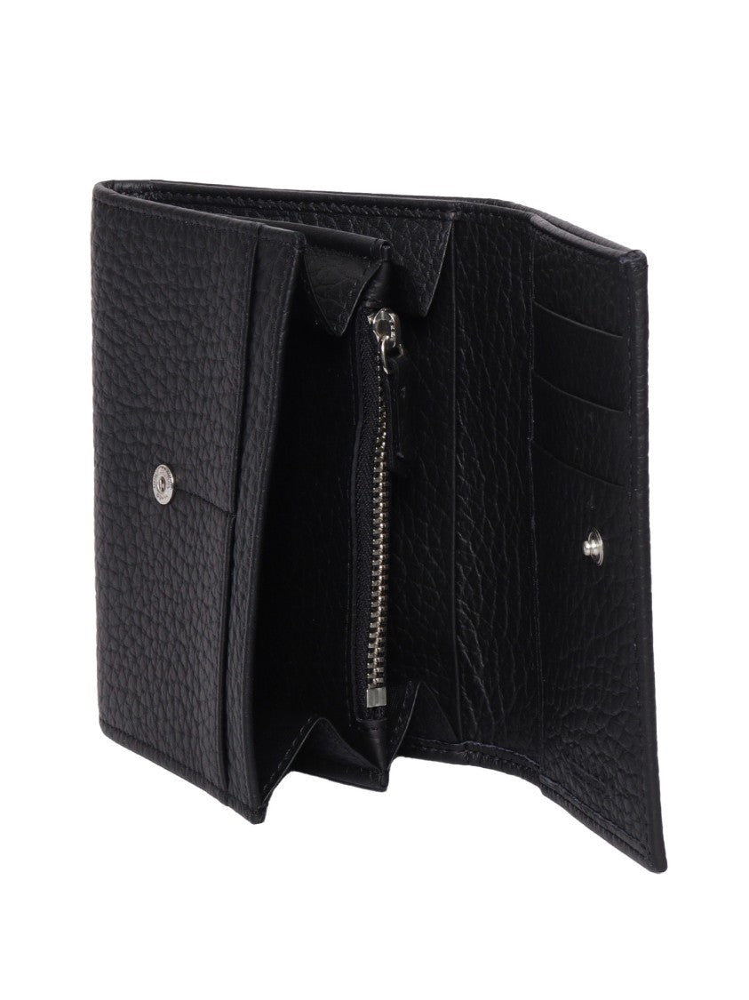 Claudio Orciani Compact Calf Leather Wallet With Minimalist Design