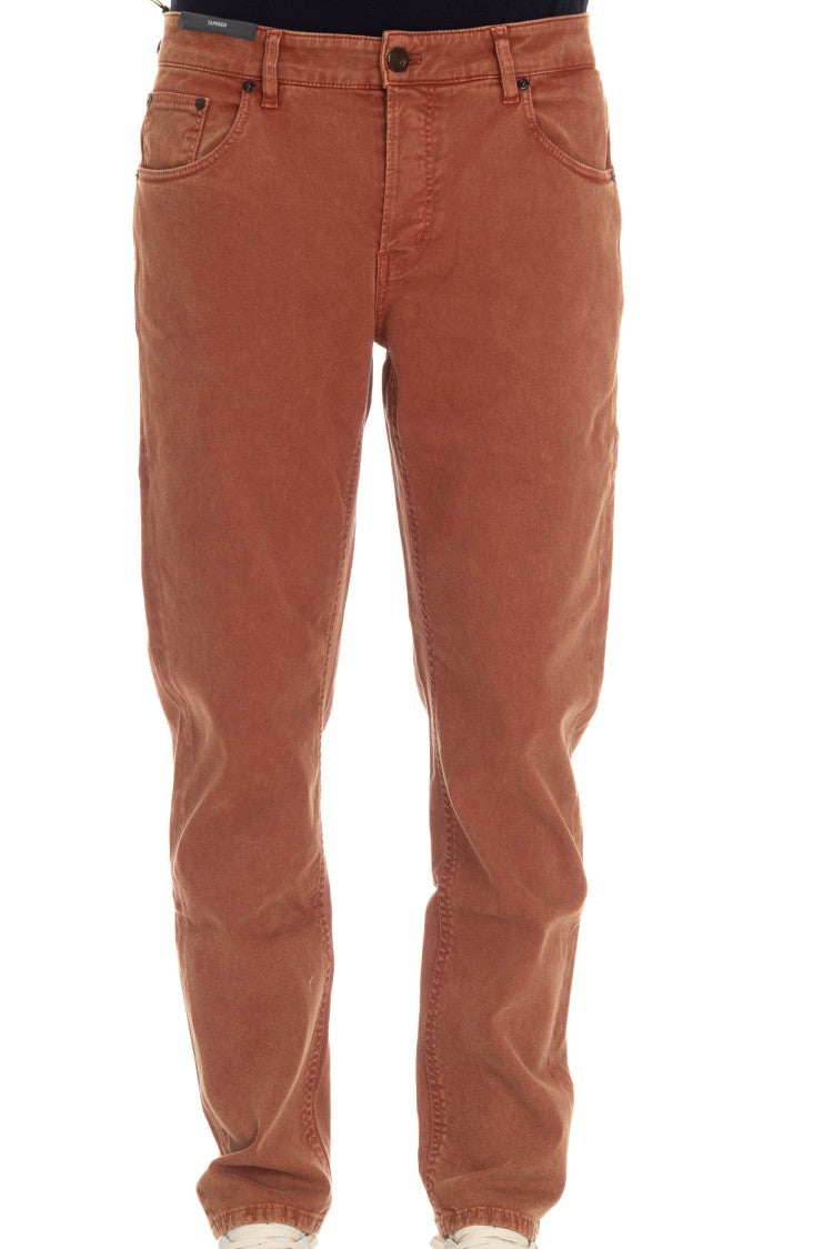Pt Denim 5-Pocket Color Tapered Fit Trousers