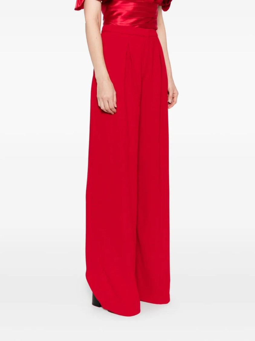 Saiid Kobeisy High-Waisted Straight-Cut Tailored Pants