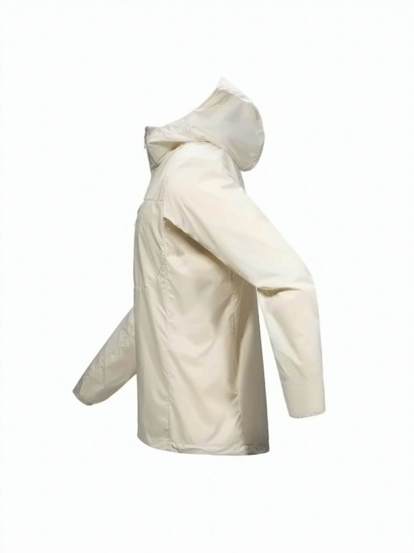 Arc'teryx Lightweight Minimalist Jacket With Front Zipper And Hood