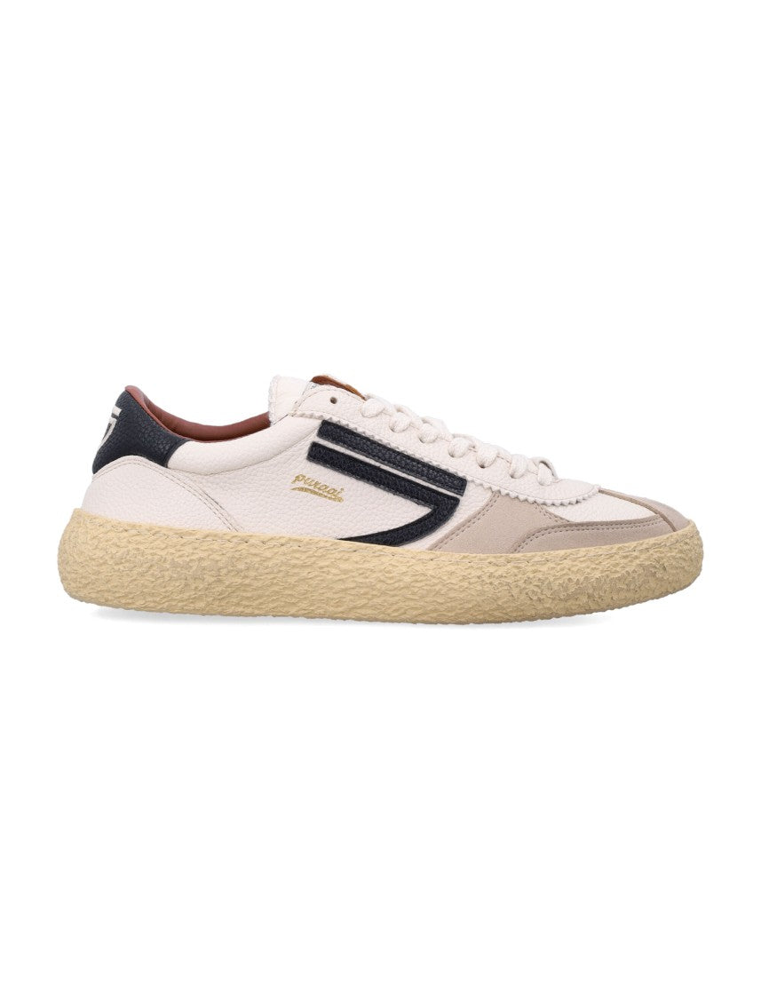 Puraai Retro Suede Low-Top Sneakers