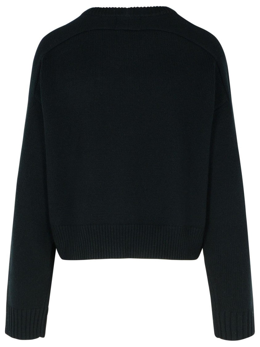 Loulou Studio 'Bruzzi' Black Cashmere Sweater