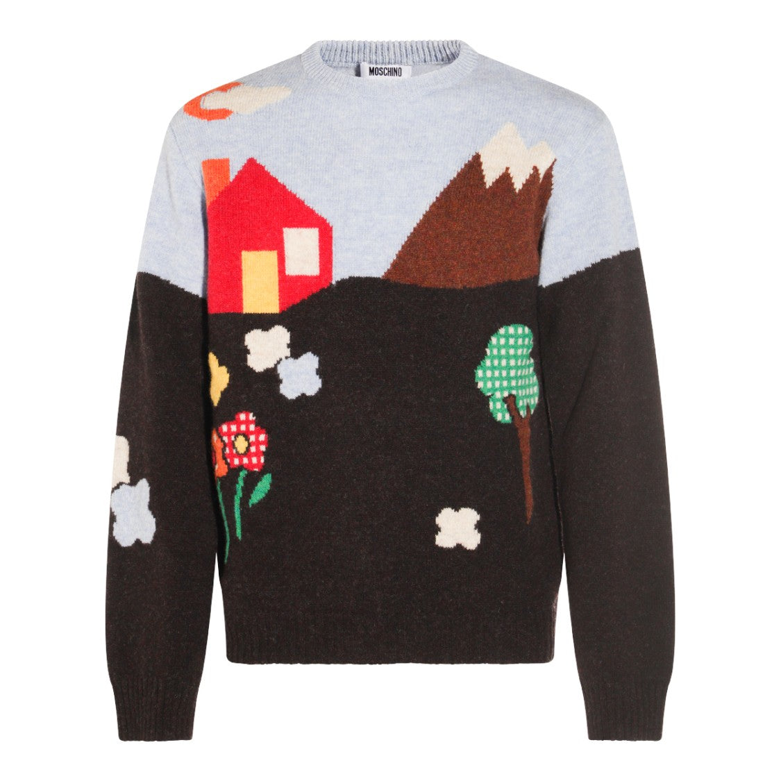 Moschino Multicolor Cashmere Knitwear