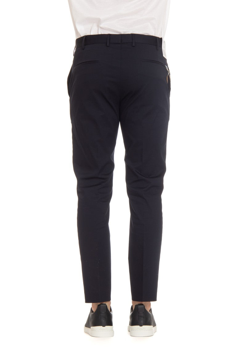 Pt Torino Twill Cotton Fit Ten Trousers