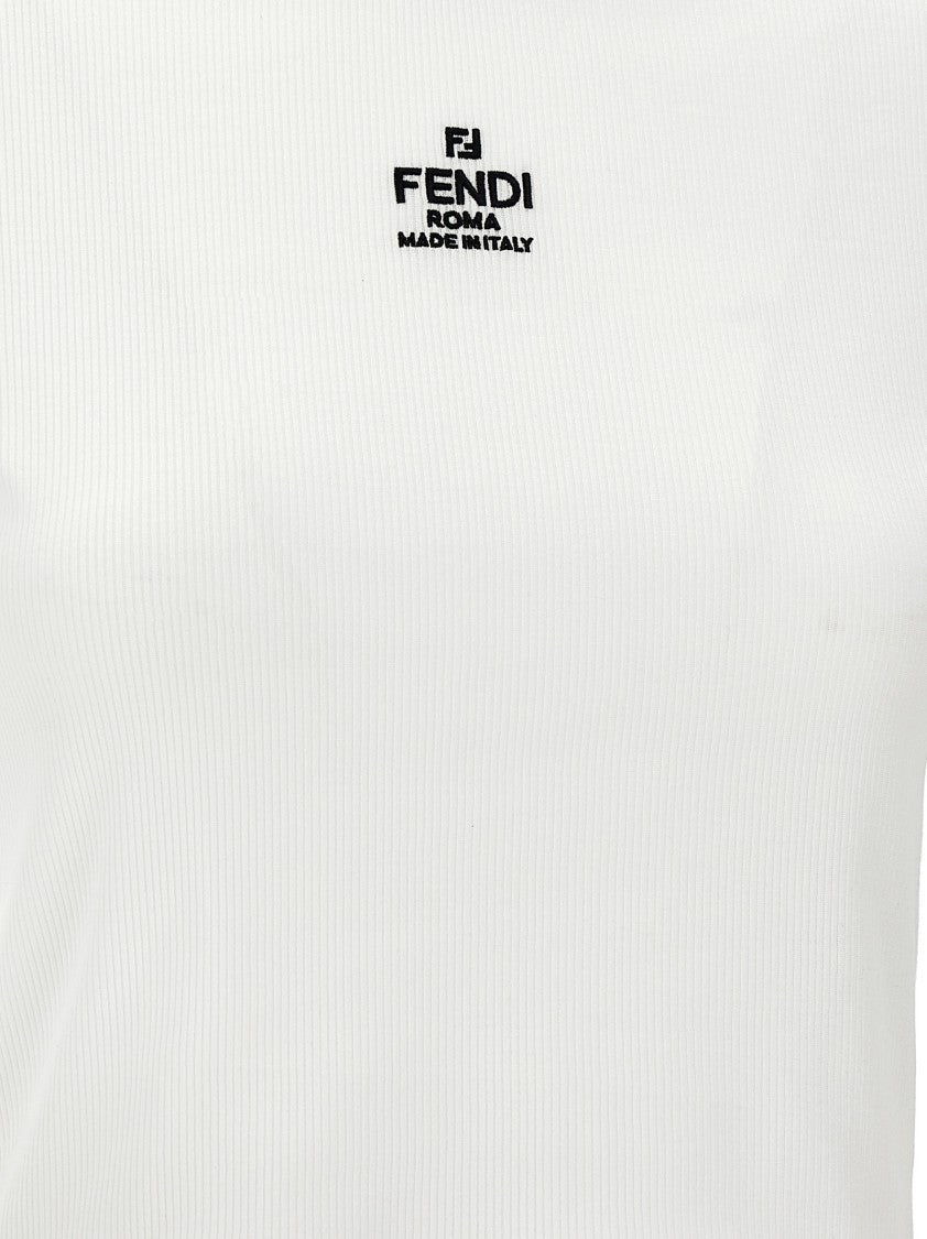 Fendi '' Cropped T-Shirt