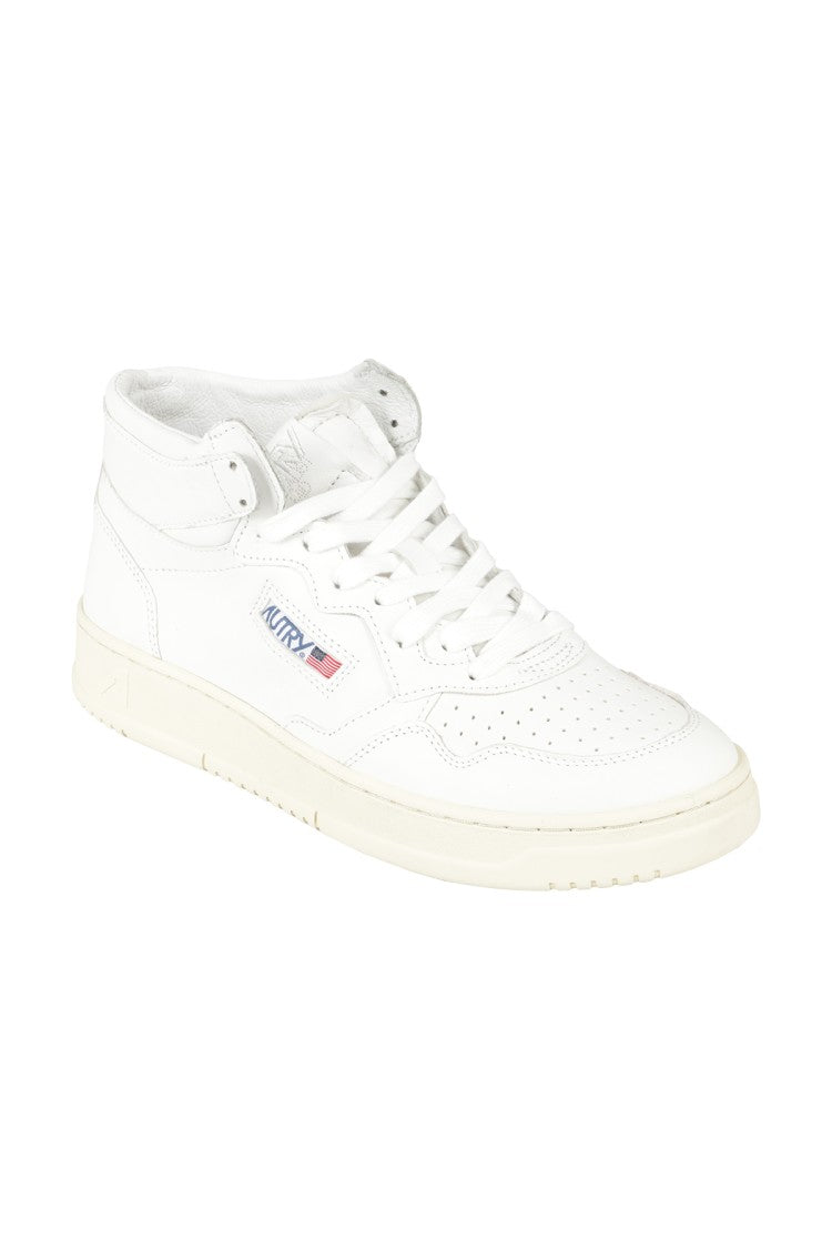 Autry White Leather Sneakers