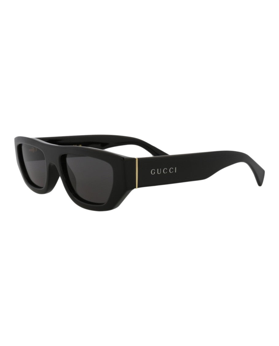 Gucci Square-Frame Injection Sunglasses