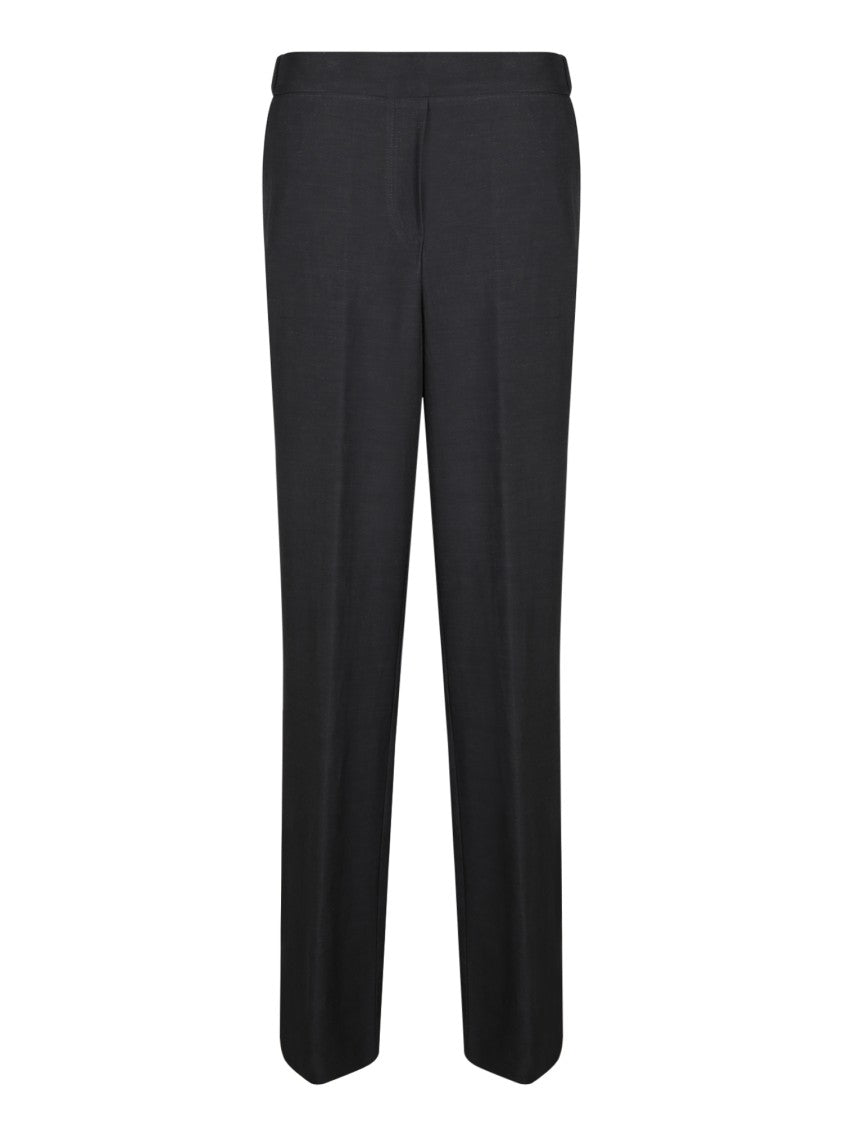 Blanca Vita Tailored Black Trousers With Elegant Silhouette