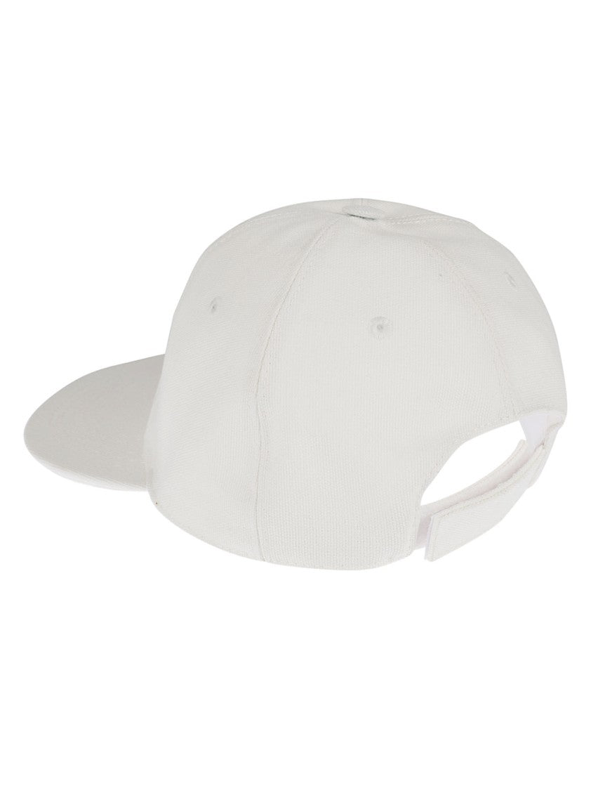 Stella Mccartney Structured Cap With Curved Brim And Embroidered Detail