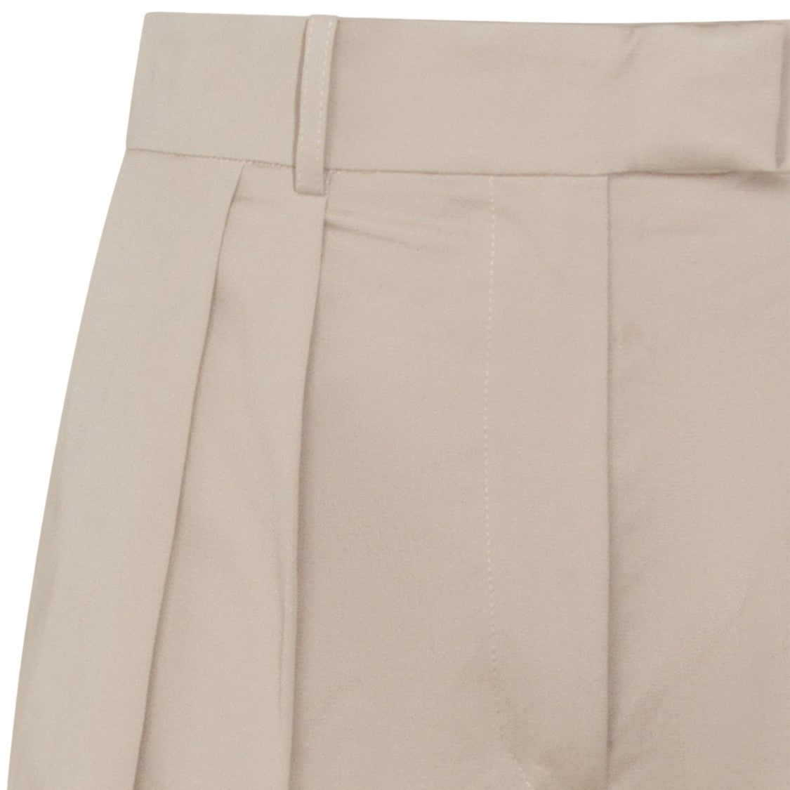 Anine Bing Tailored Beige Trousers With Minimalist Design
