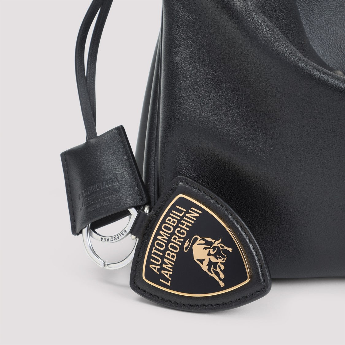 Balenciaga Black Calf Leather Rodeo S Messenger