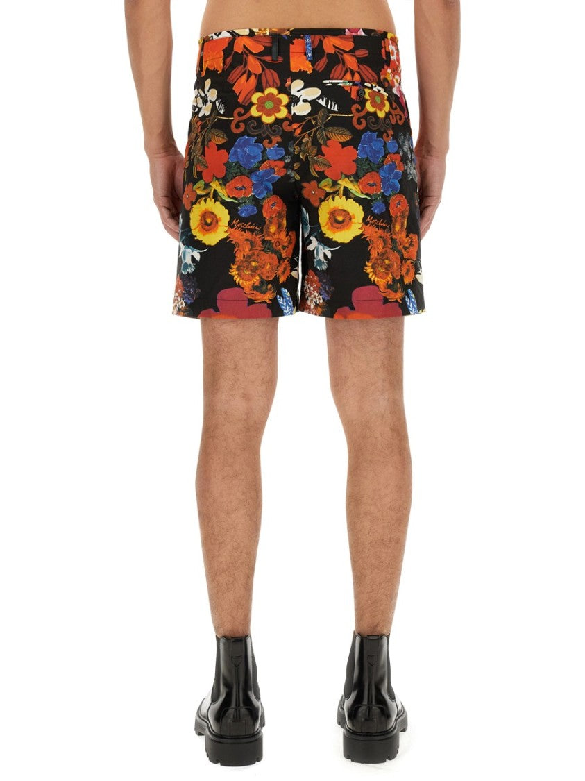 Moschino Classic Fit Bermuda Shorts