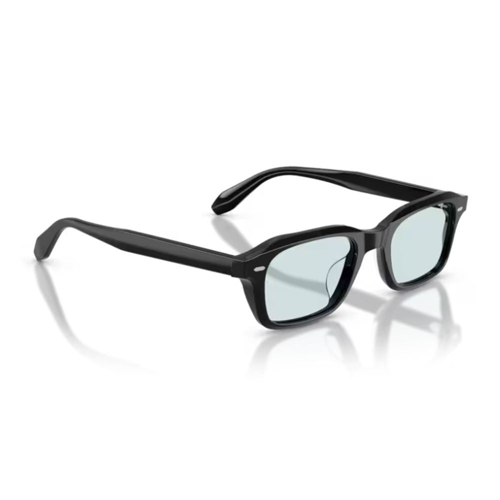 Oliver Peoples Ov5588su - N.08 Sun Rectangular Black Acetate Sunglasses