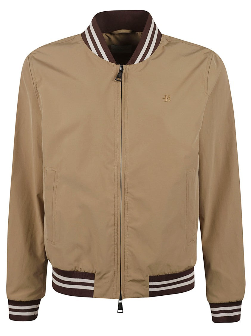 Ballantyne Bomber Jacket With Contrasting Stripes
