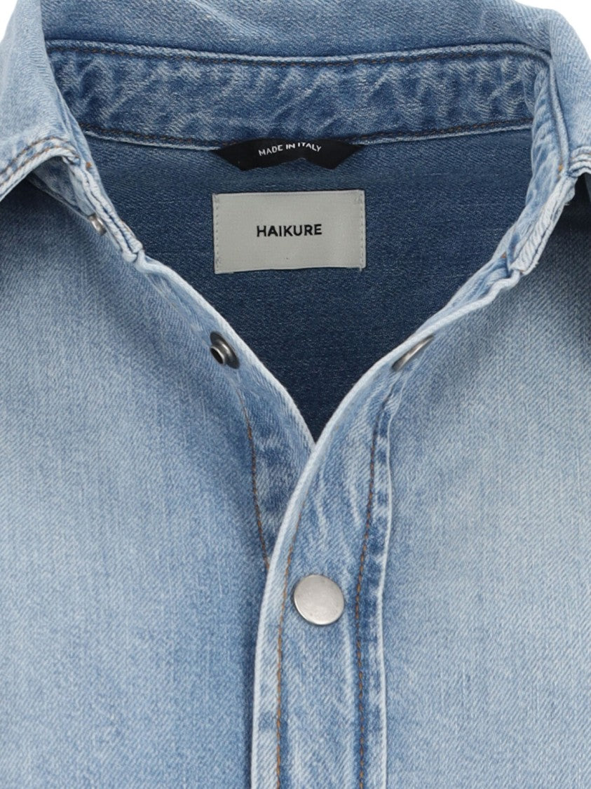 Haikure Denim Shirt – Blue