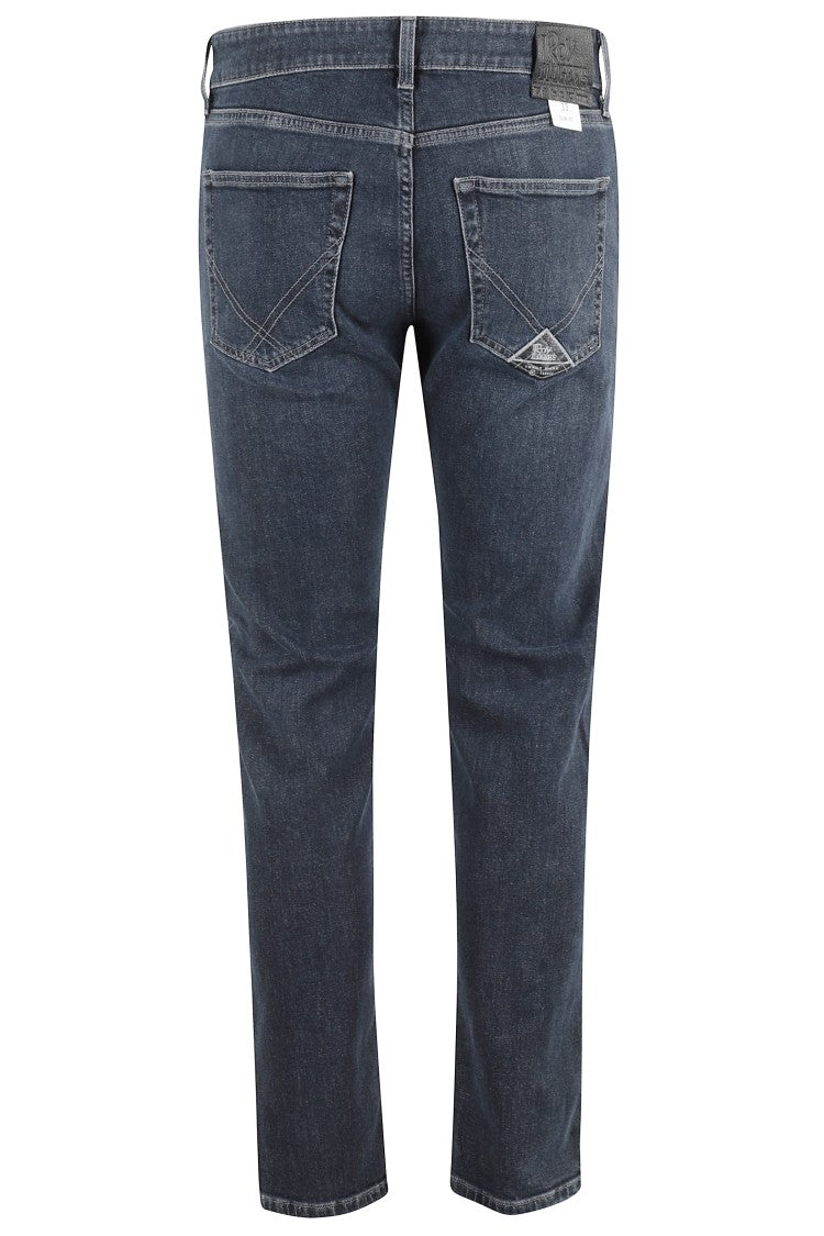 Roy Rogers Five-Pocket Black Denim Jeans