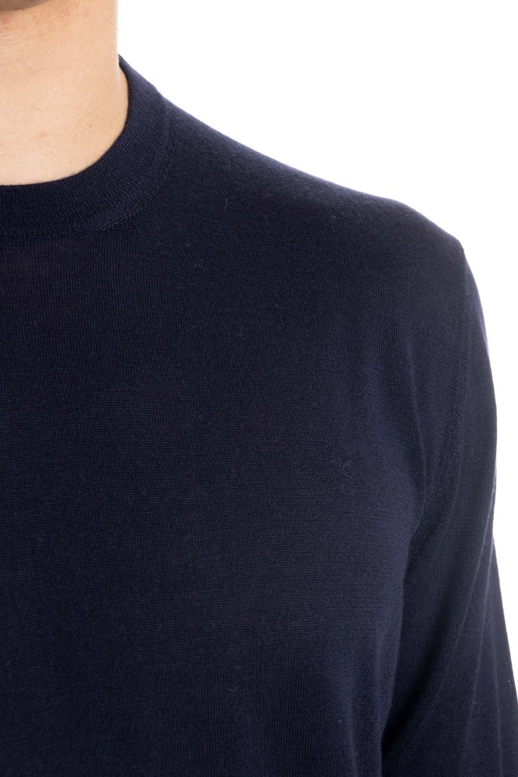 Colombo Cashmere-Silk Crewneck Sweater