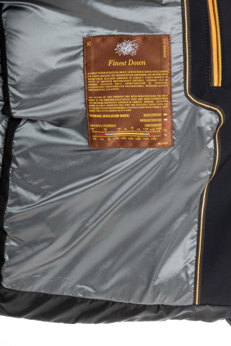 Moorer Nylon & Leather Bomber Mod. Alarick-Peh