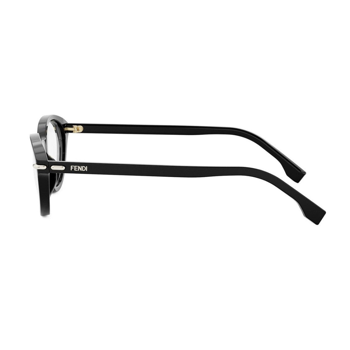 Fendi Black Selleria Acetate Cat-Eye Sunglasses