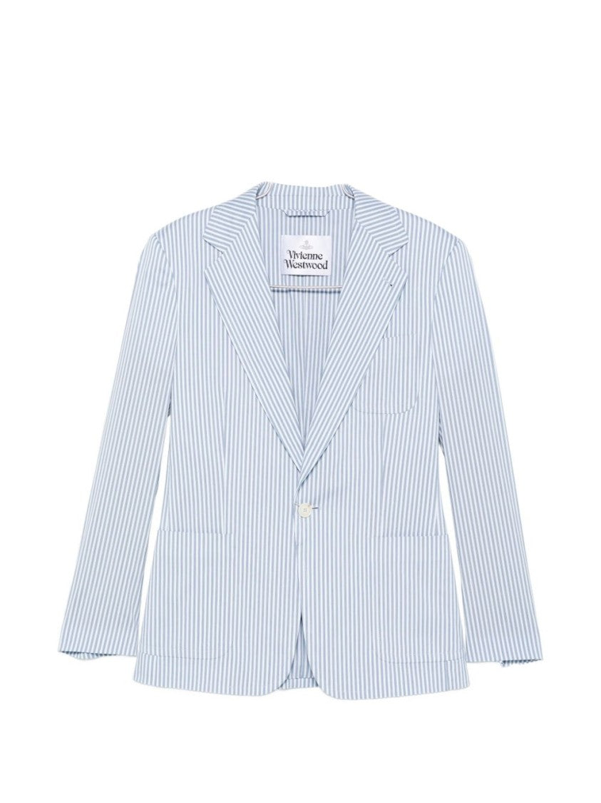Vivienne Westwood Silk And Nylon Blend Zip Jacket