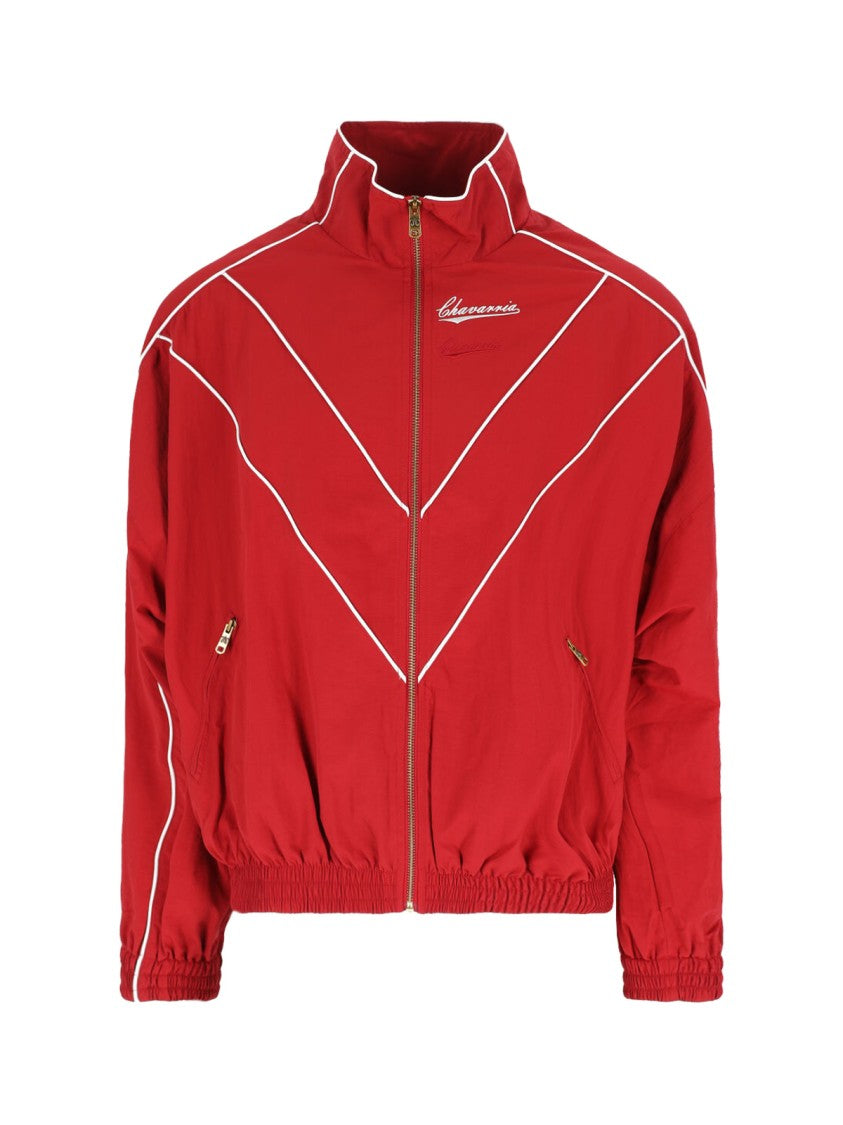 Willy Chavarria Bad Boy Zip Sweatshirt – Red