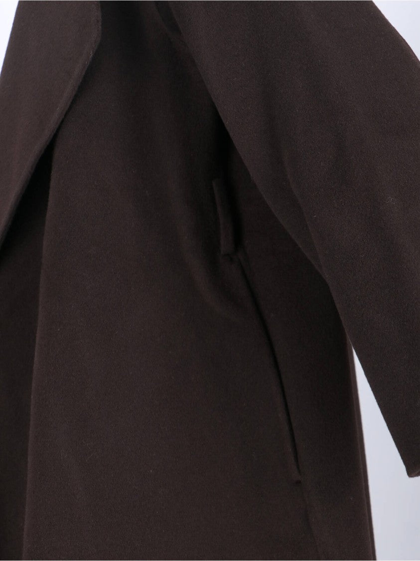 Ivy & Oak Carrie Rose Short Coat With Wide Lapels