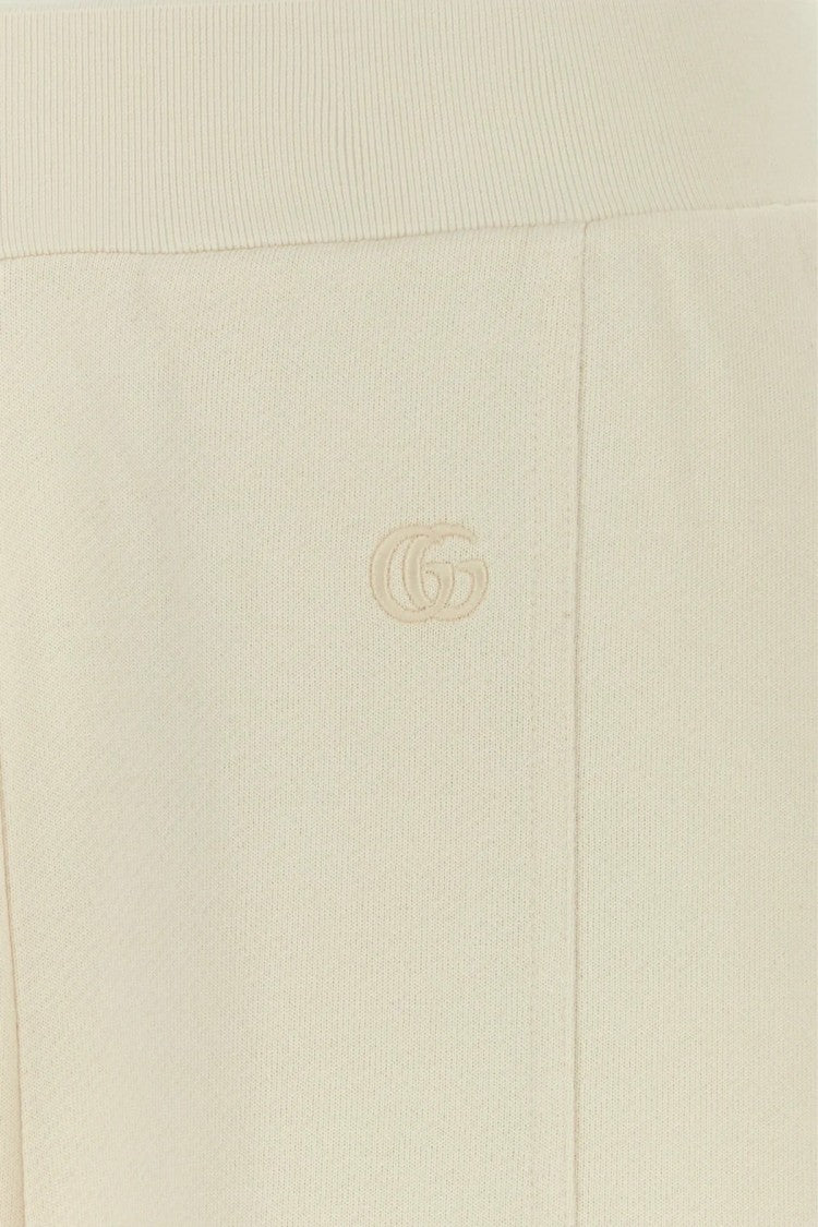 Gucci Wide-Leg Joggers With High Waistband And Minimalist Design
