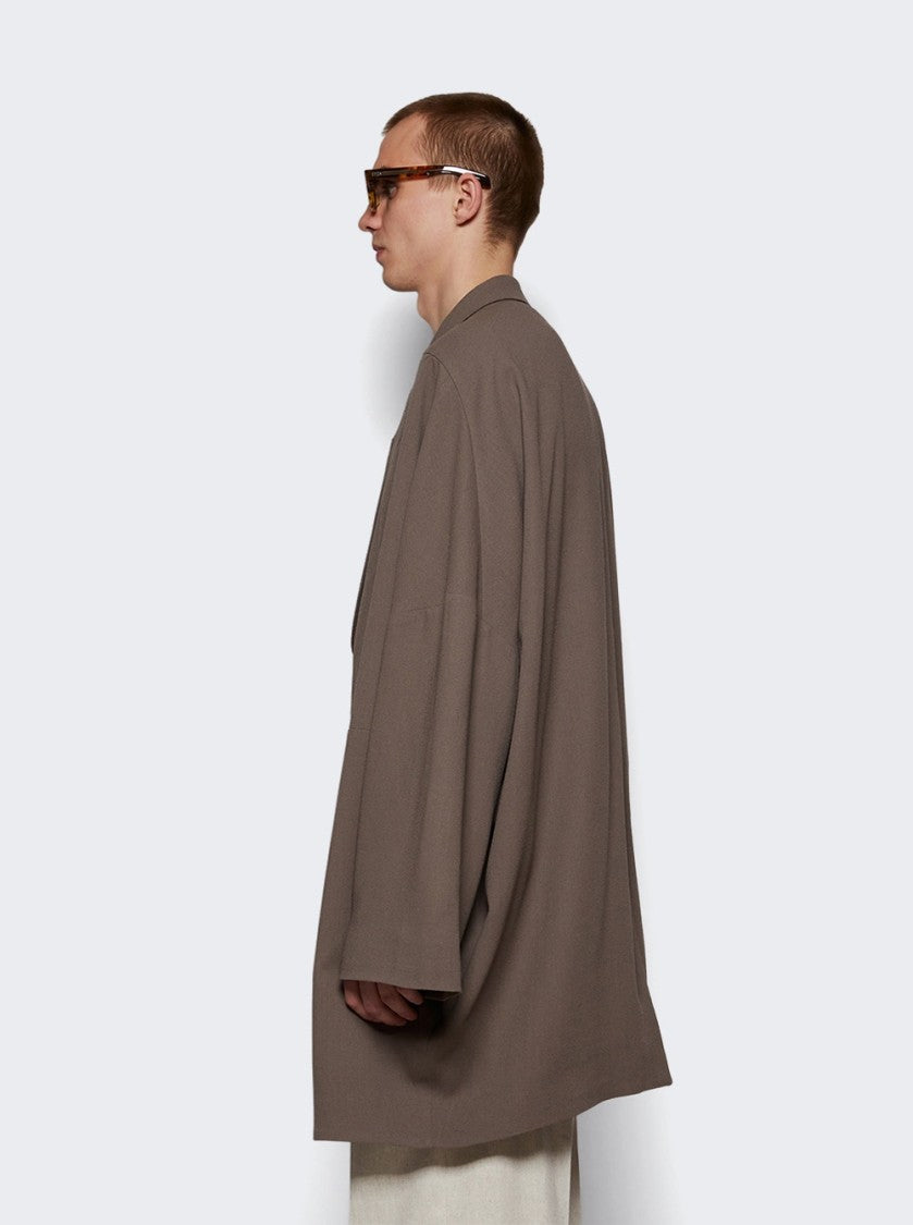 Rick Owens Oversized Arrowhead Jacket Dust