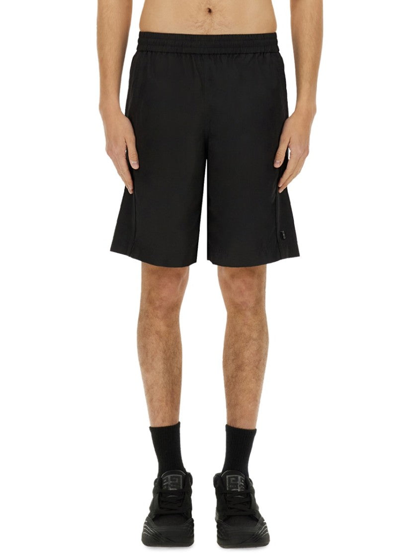 Givenchy Relaxed Fit Activewear Shorts In Recycled Fabric
