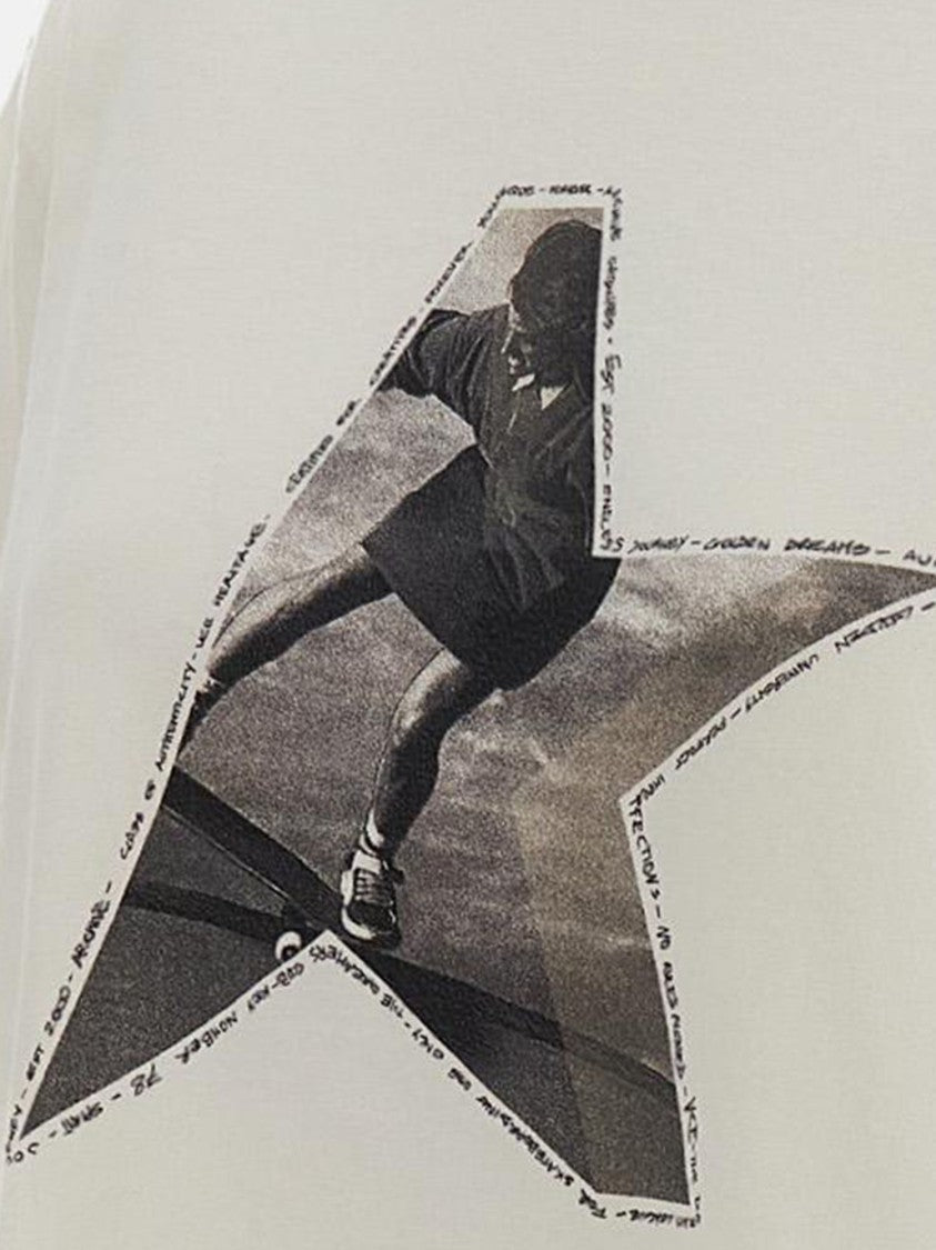 Golden Goose Cotton T-Shirt With Logo