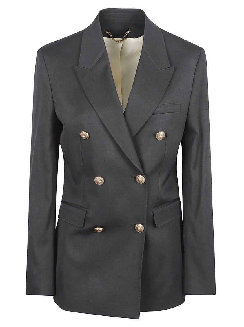 Golden Goose Double-Breasted Blazer With Structured Shoulders
