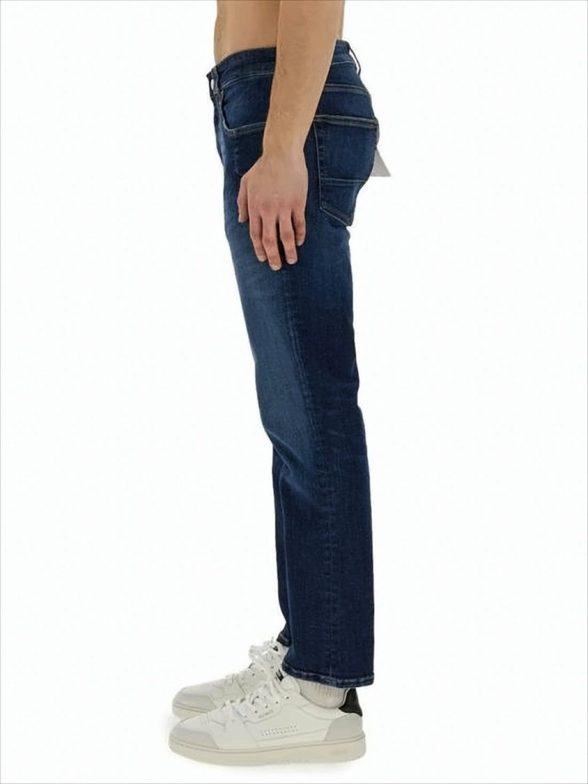 Department Five Slim Fit Denim Pants With Tapered Leg And Distinctive Accents