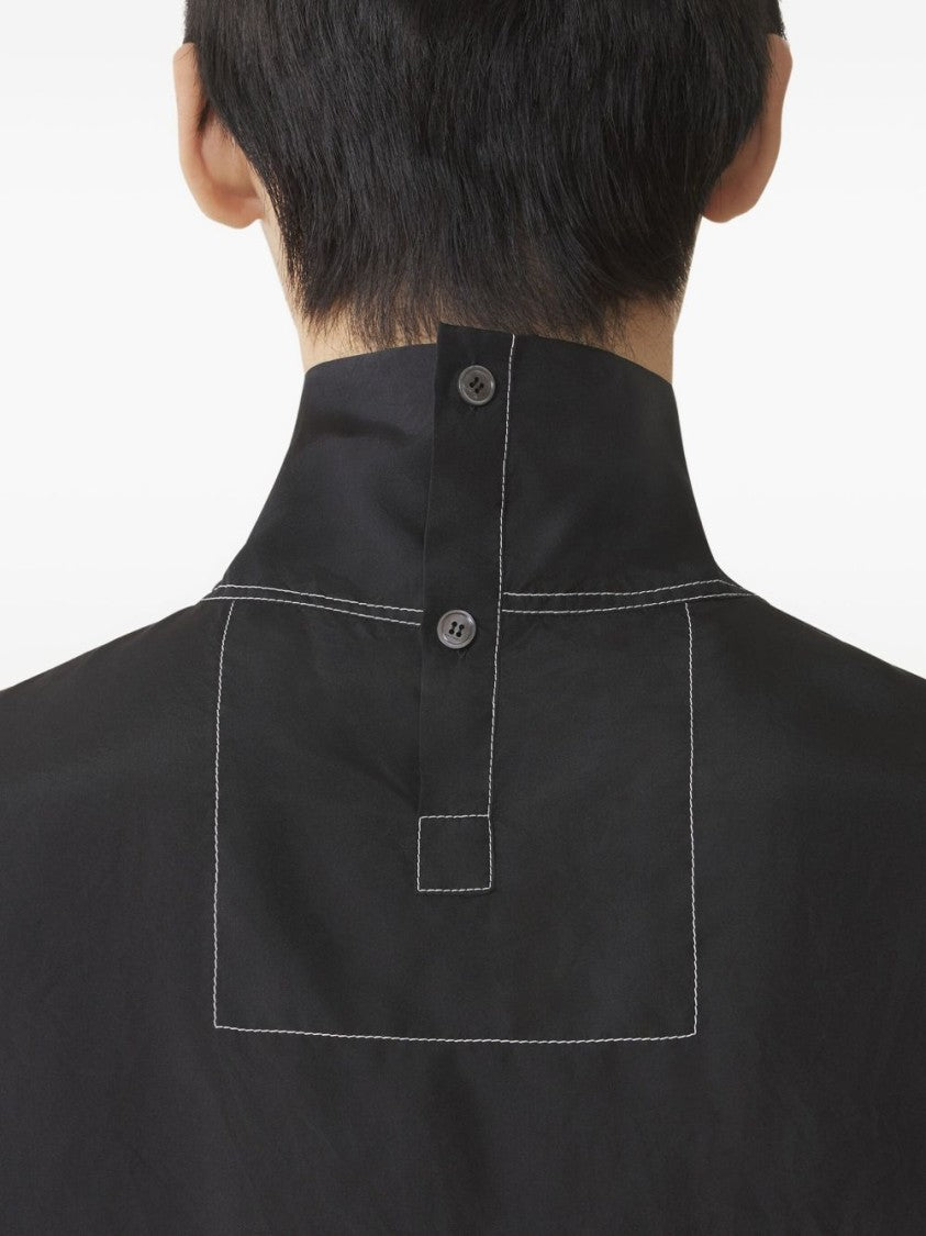 Lanvin Loose Fit High Collar Sweater