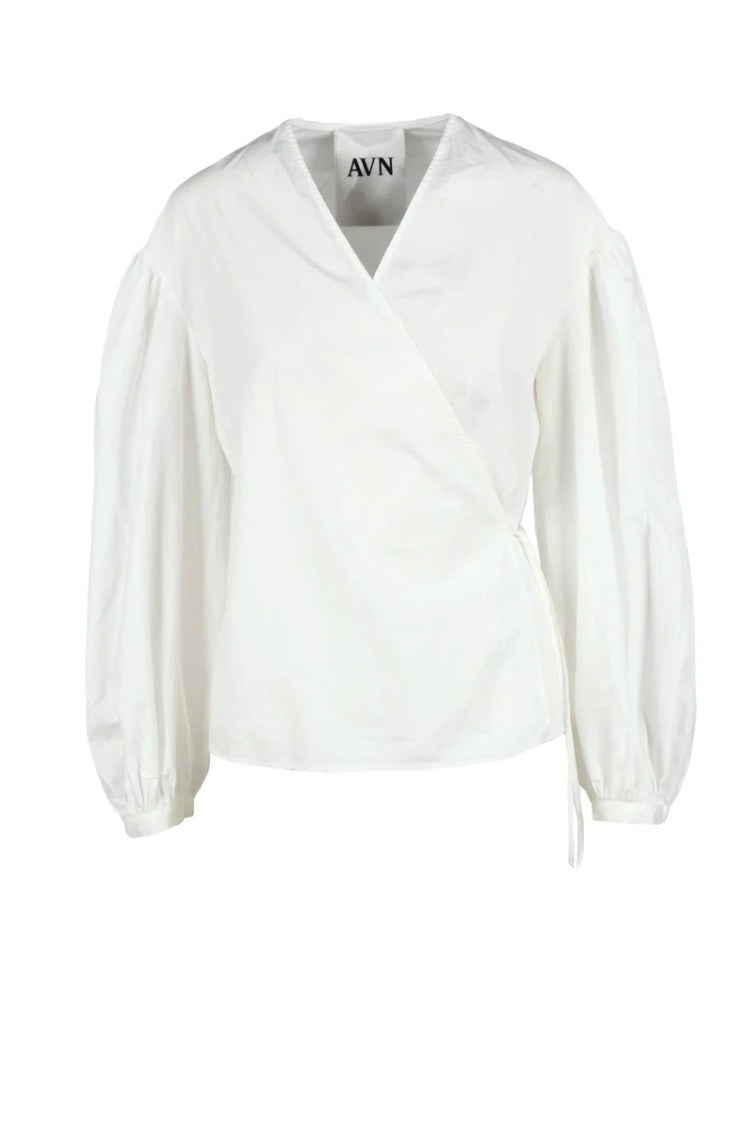Avn White Cotton Shirt