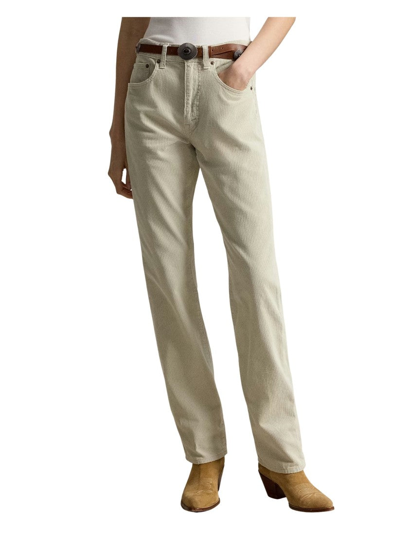 Polo Ralph Lauren Relaxed Straight Trouser In Soft Corduroy With Classic Five-Pocket Design