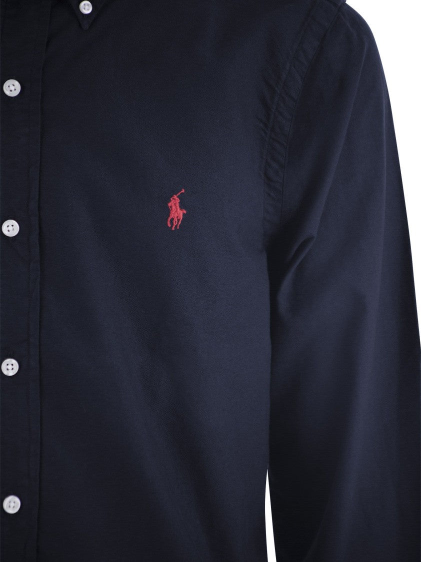 Polo Ralph Lauren Custom-Fit Garment Dyed Oxford Shirt