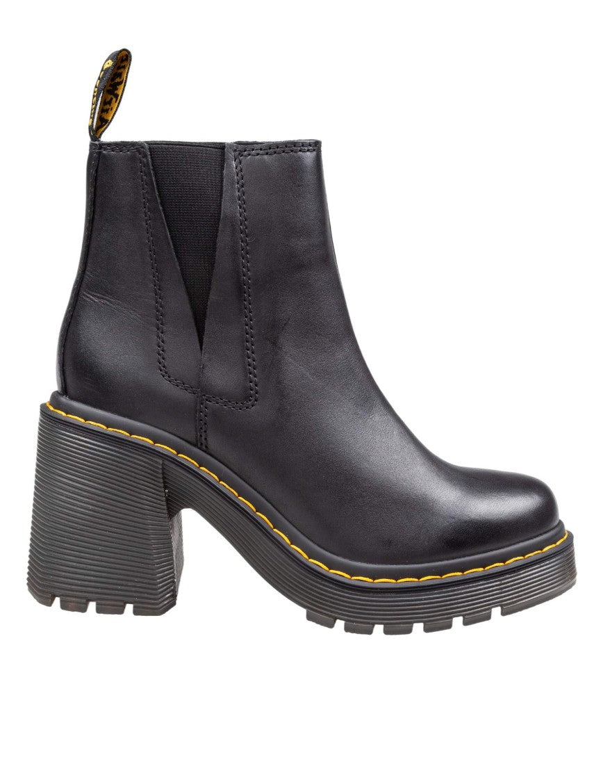 Dr. Martens Black Leather Chelsea Boots