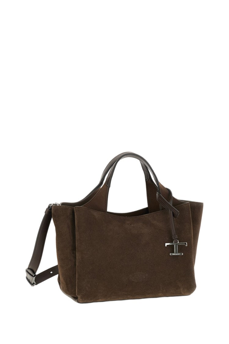 Tod's Brown Apa 2 Handles Mini Leather Tote Bag