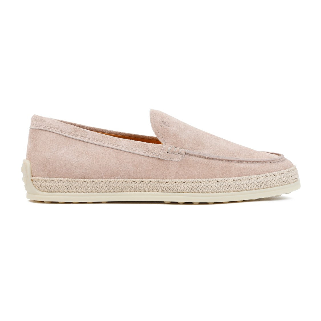 Tod's Pink Suede Loafers