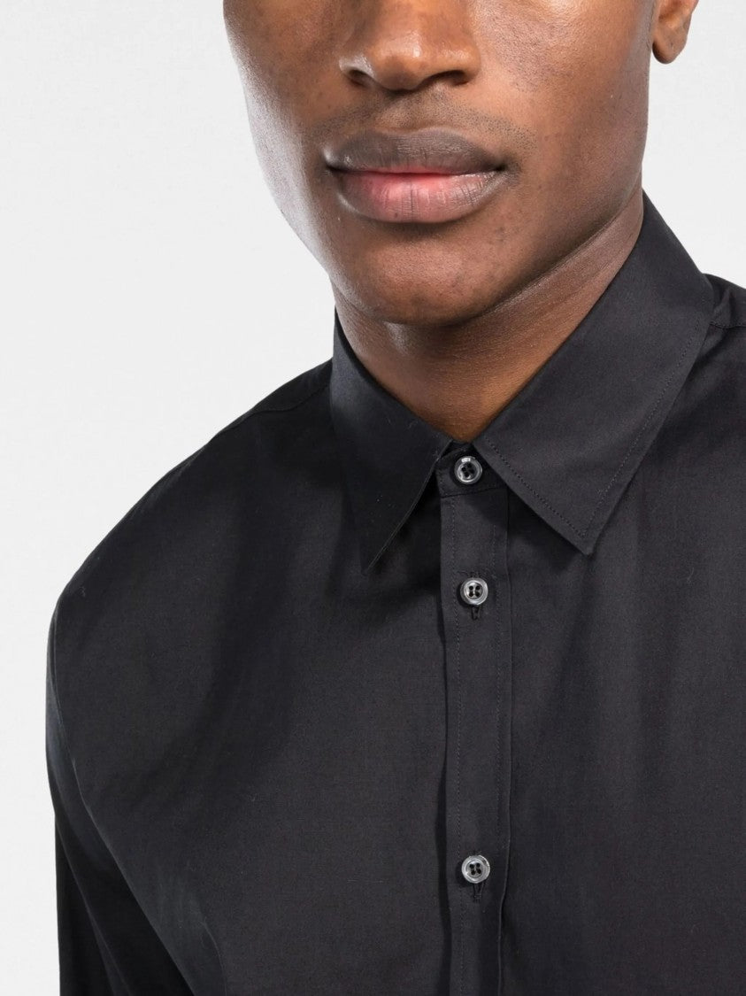 Dsquared2 Relax Dan Black Slim Cotton Shirt