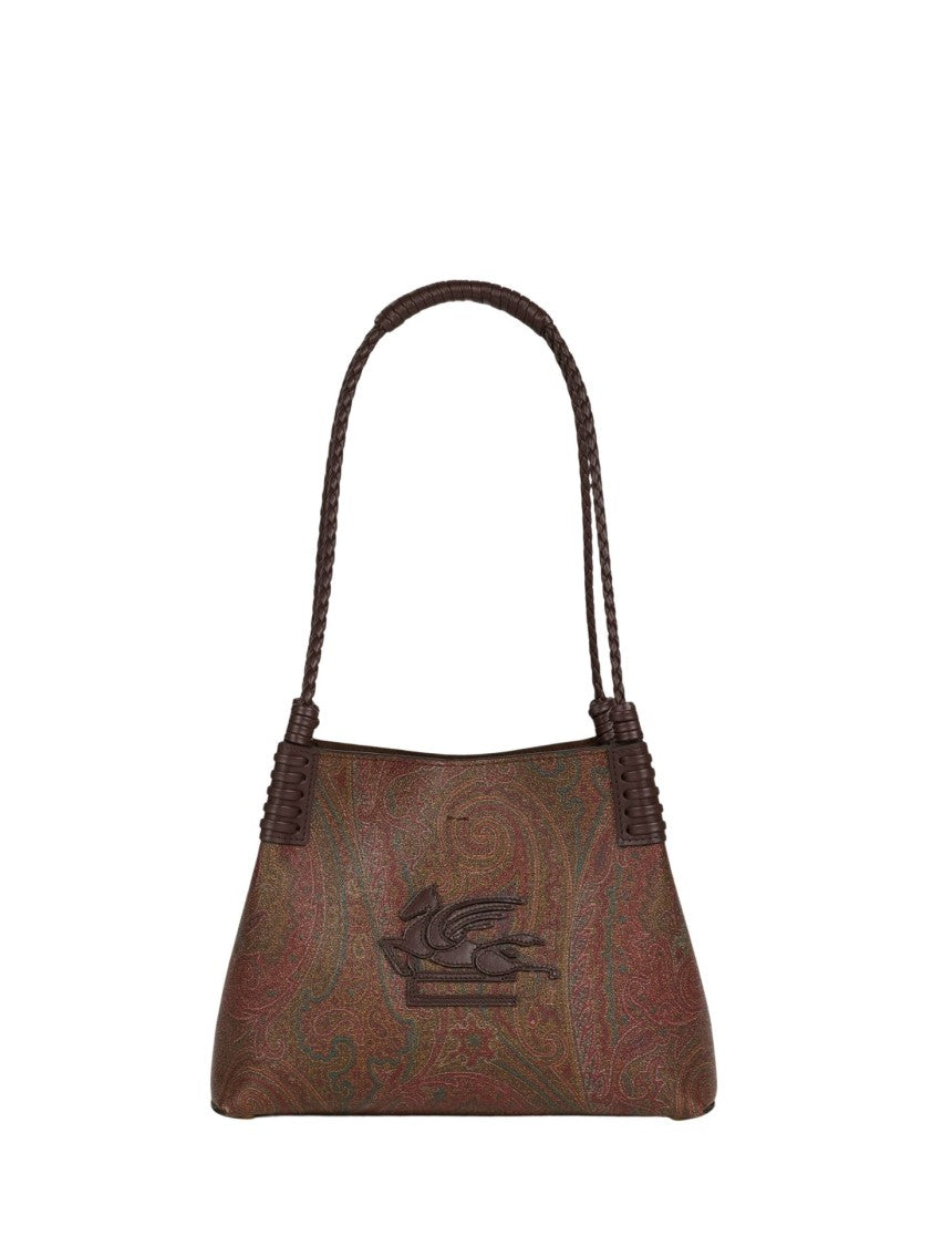 Etro Paisley Jacquard Cotton Shoulder Bag