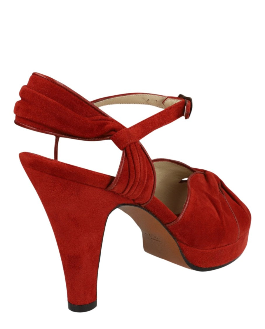 Ferragamo Ava Archive Limited Edition 1940'S Heel Sandals